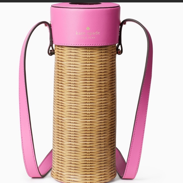 Nwt Kate Spade Pick A Picnic Champagne Box Purse